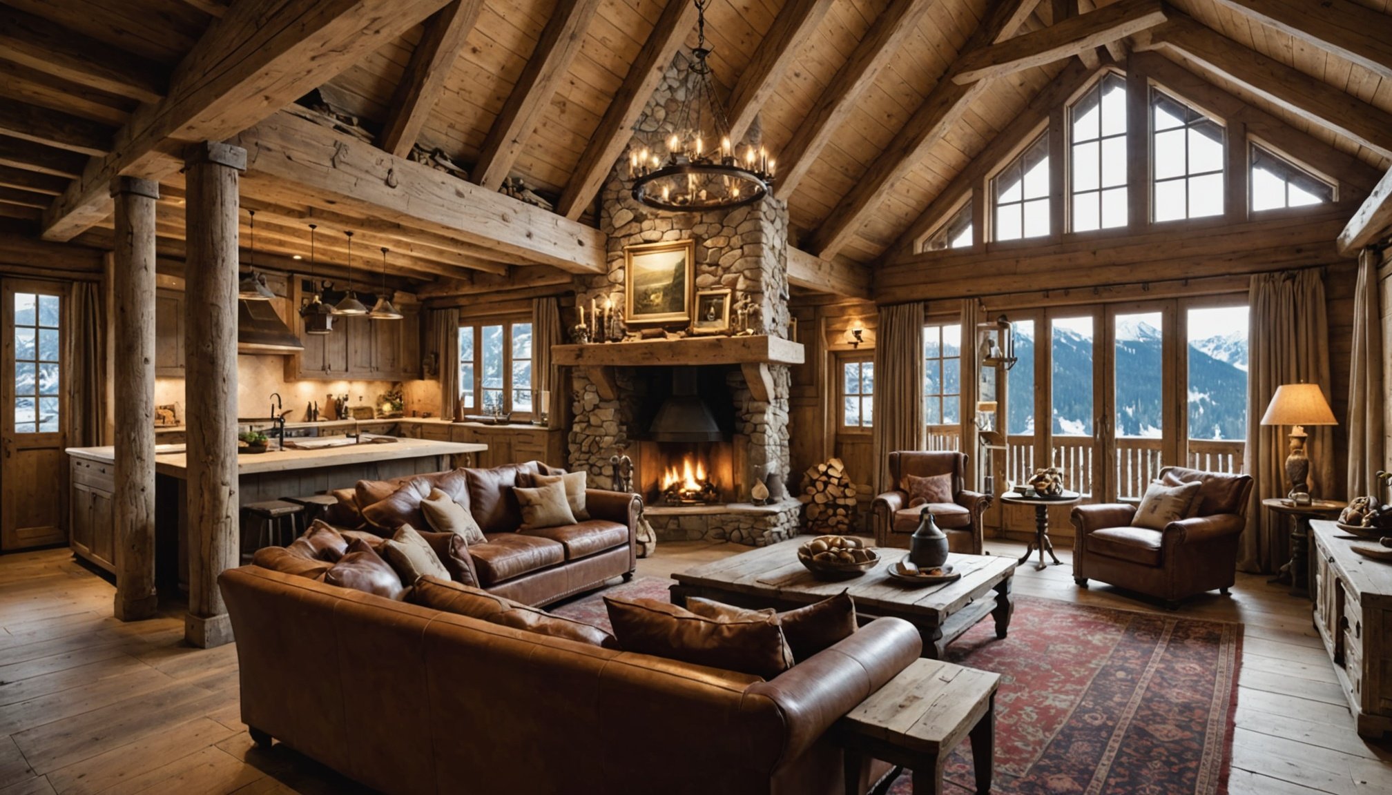 Vos questions sur l'aménagement d'un chalet montagnard